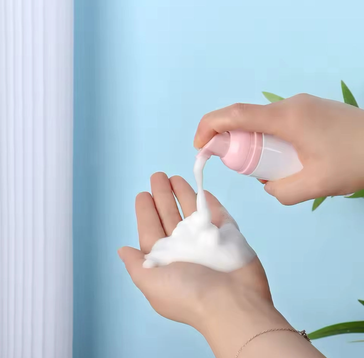 Wimpern Schaumflasche / Pumpflasche 10 Stück