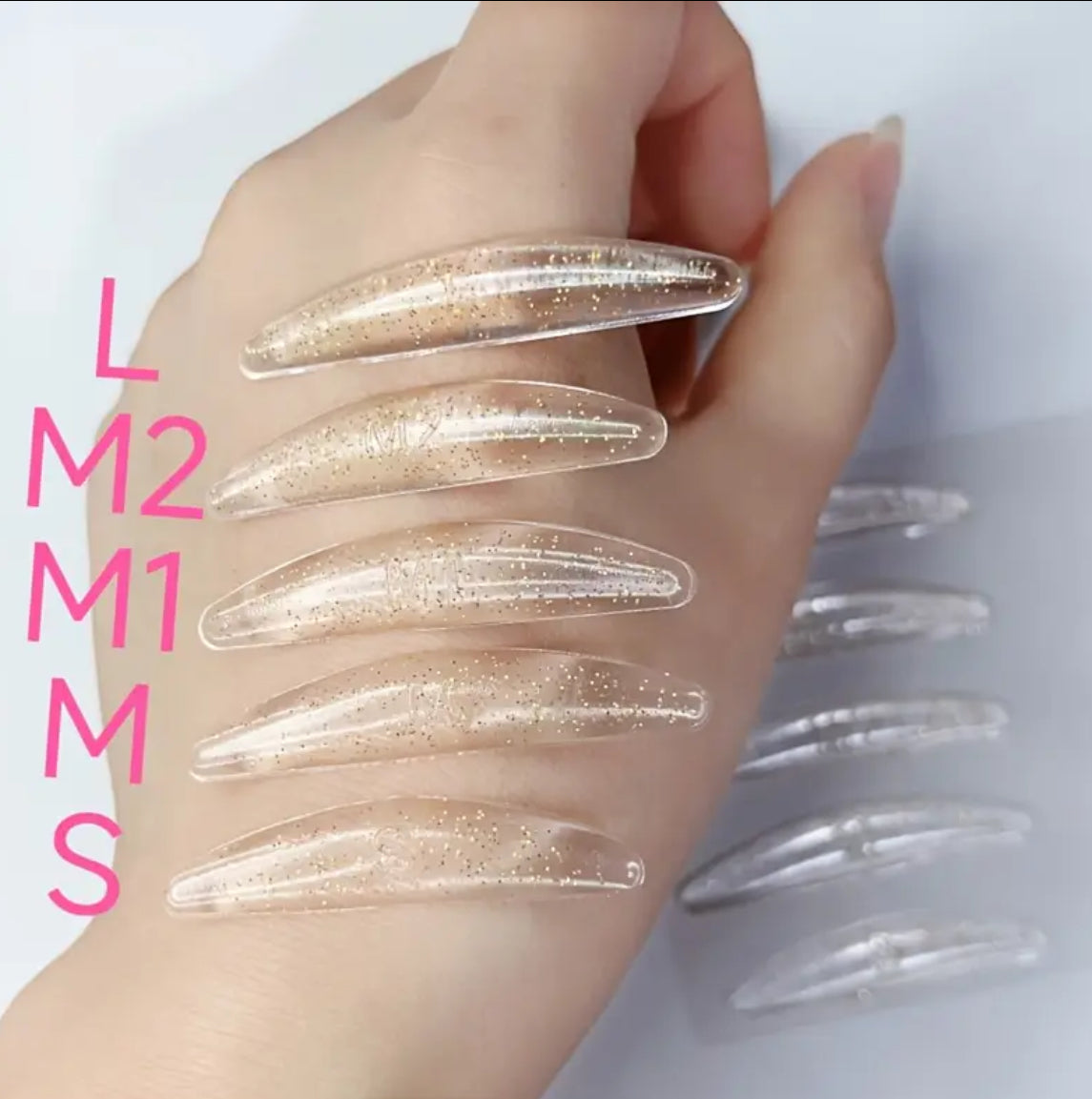 Silikon Pads glitter splitter