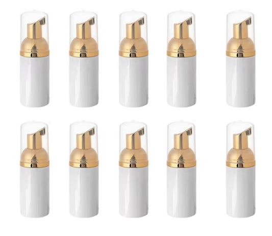 Wimpern Schaumflasche / Pumpflasche 10 Stück