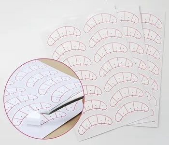 Trainingswimpern Sticker