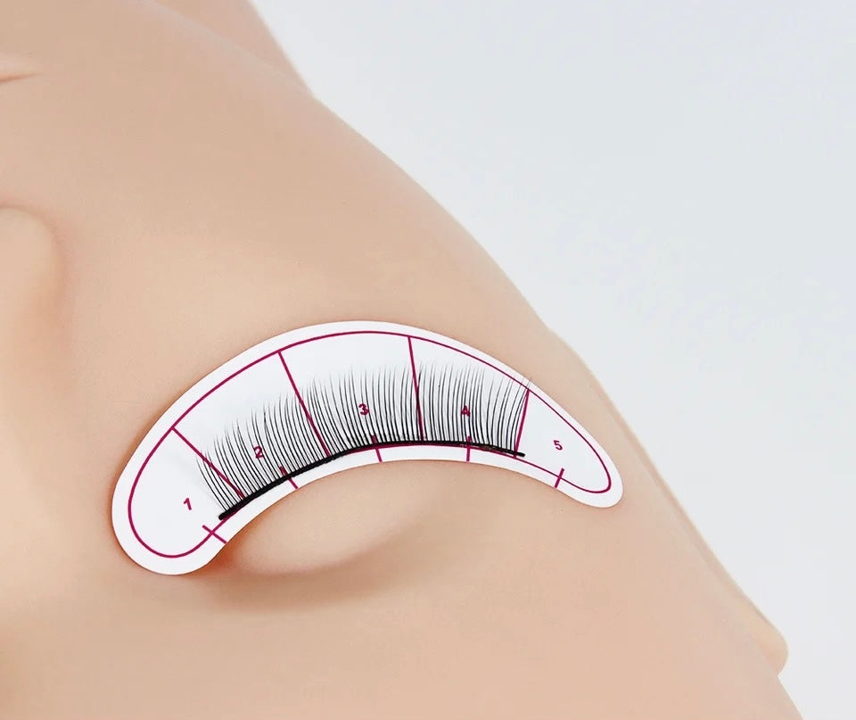 Trainingswimpern Sticker