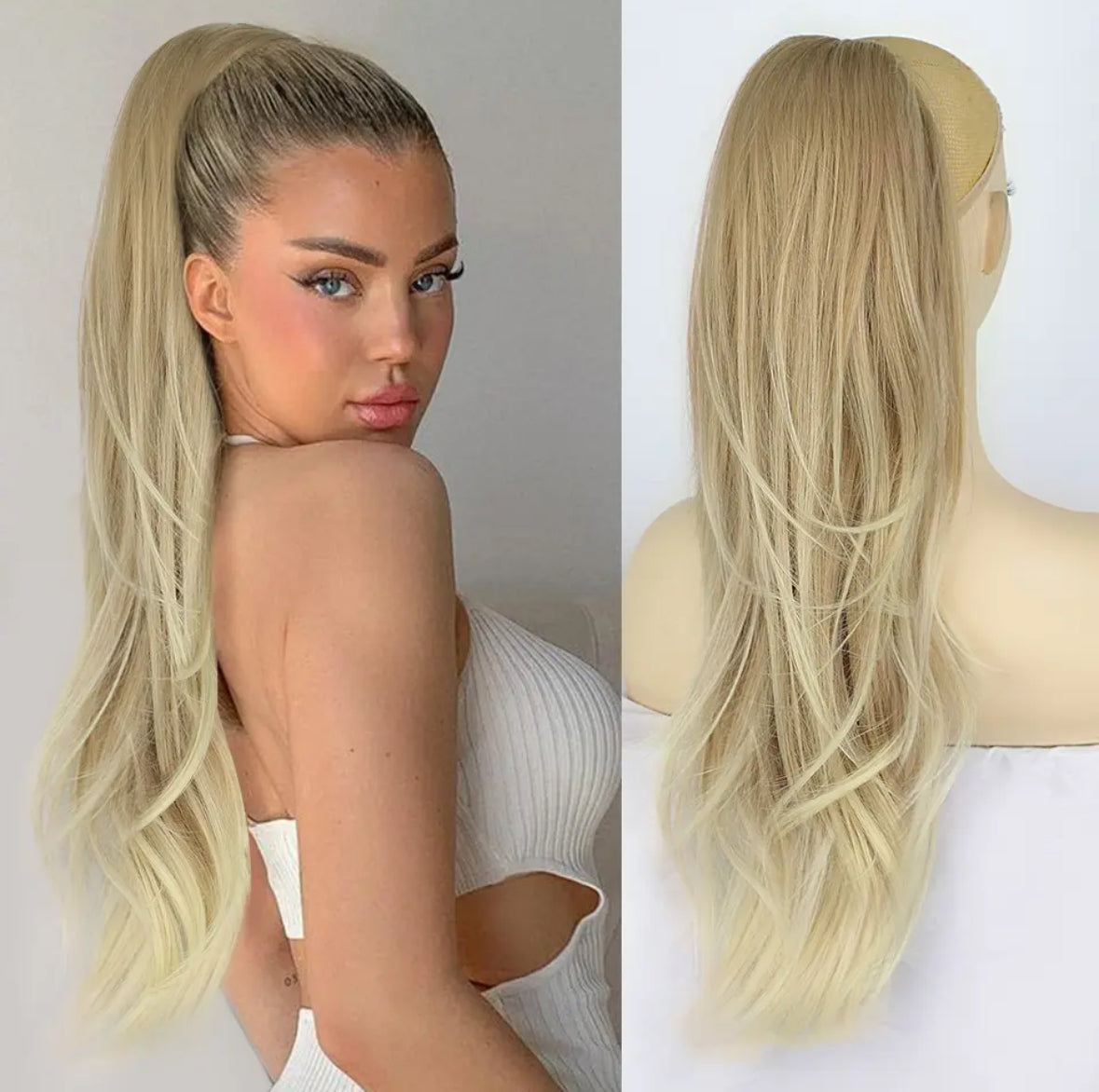 Ponytail mit Gummizug 65 cm