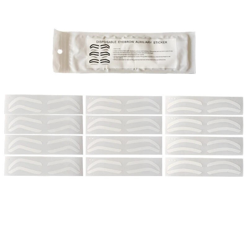 Augenbrauen Schablonen für die Airbrush Technik